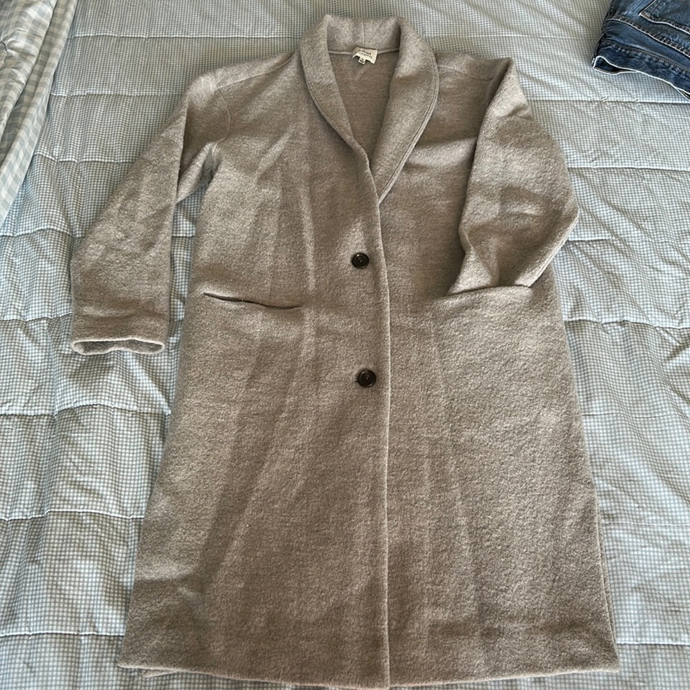 Wilfred Wool Cardigan Coat